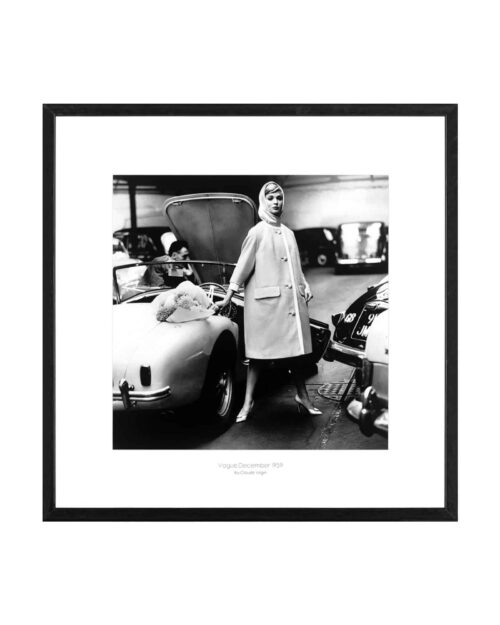 Tavla Vogue December 1959 med svart ram