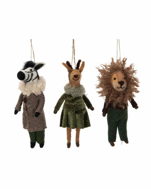 Hänge Finklädda djur