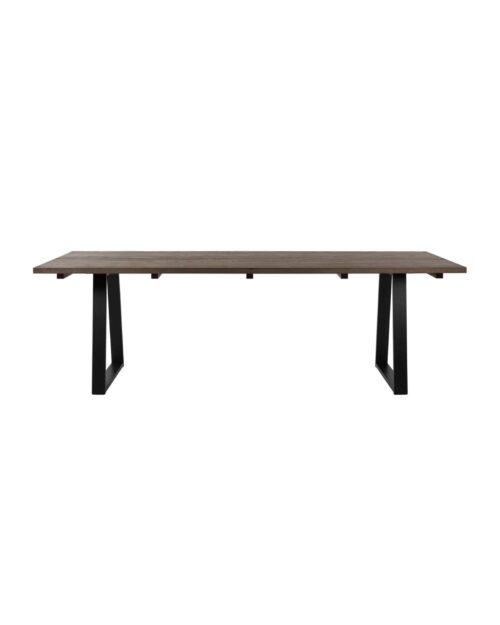 NFG Matbord Belfort oljad ek Mörkbrun 240×100