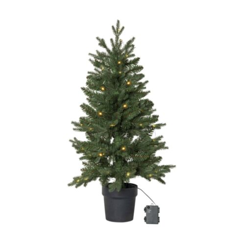 Julgran med LED Byske 90 cm