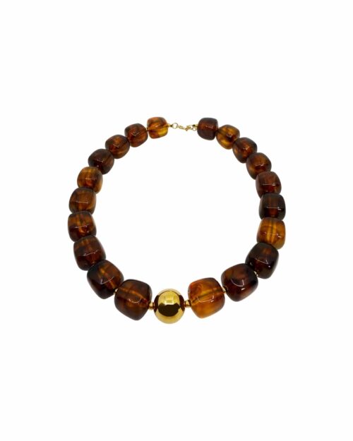 Pipols Steff halsband brun