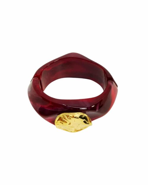 Pipols Milano Bangle vinröd