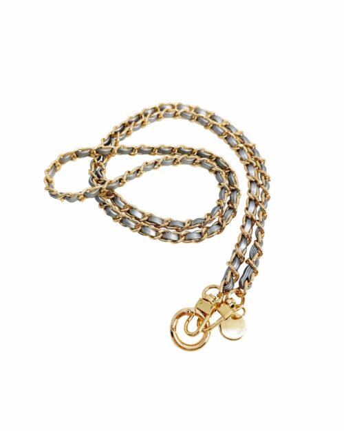 In sunny mood mobilhalsband silver guld