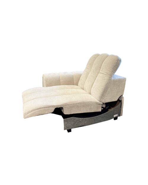 Vilmers Mirage 1 sits plus Recliner Lapis smoke grey