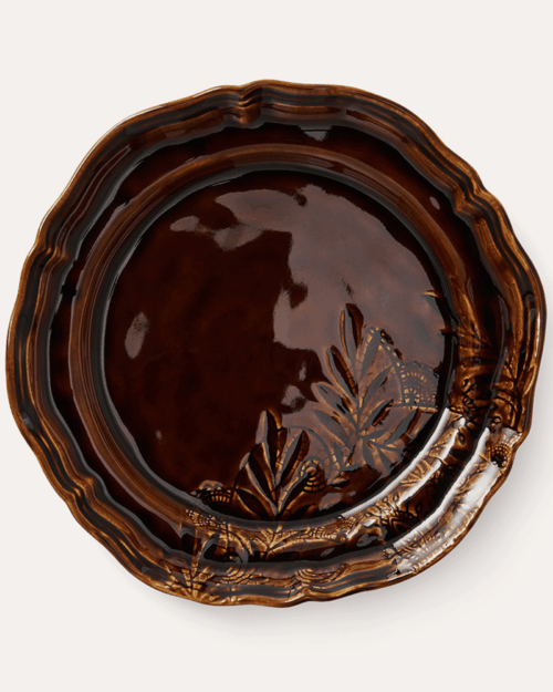 Sthål Mattallrik, 28 cm Coffee