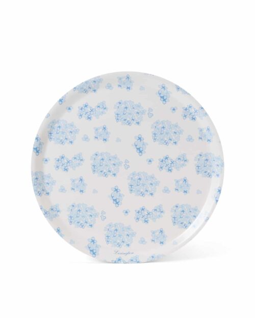 Lexington rund blommig bricka